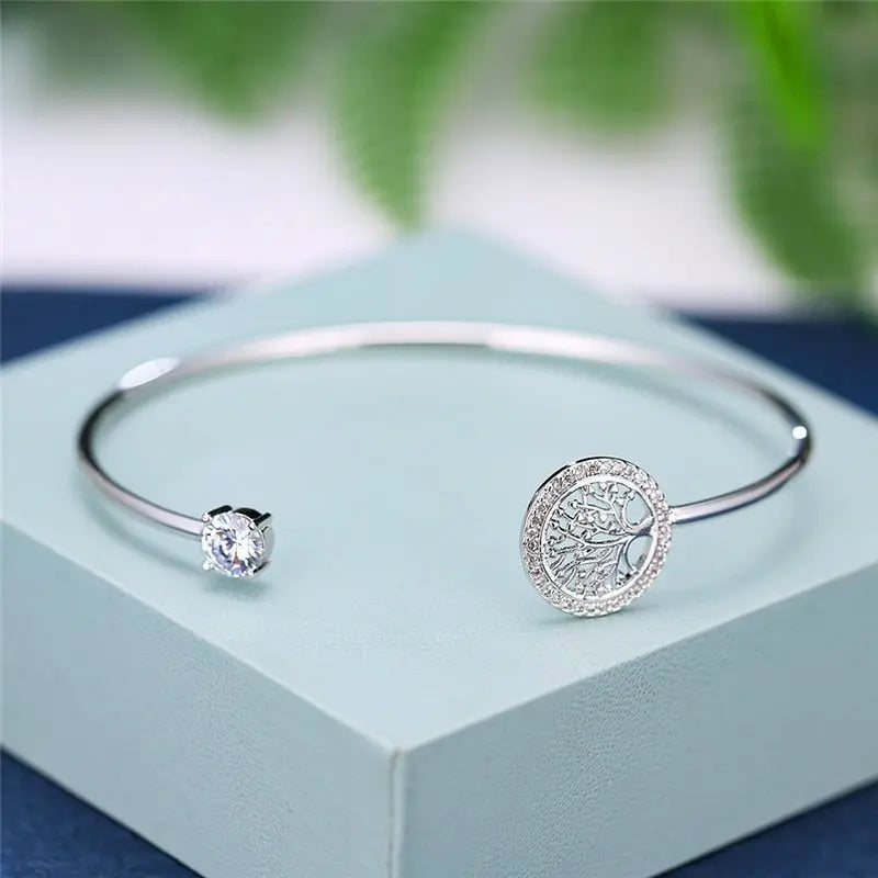 Bracciale Albero della Vita Senza Tempo Regolabile