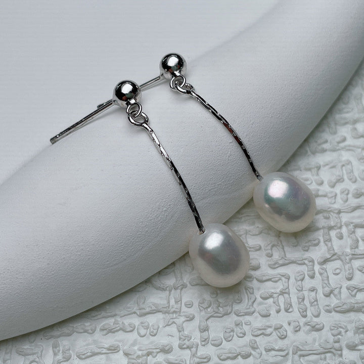 Orecchini con Perla Elegante