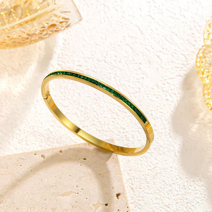 Bracciale Verde Dorato
