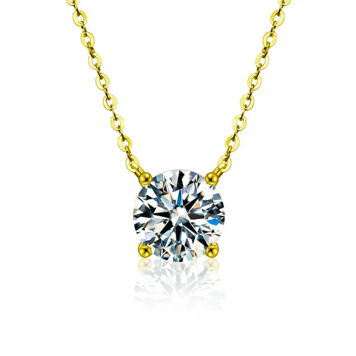 Collana Placcata Oro con Zirconi