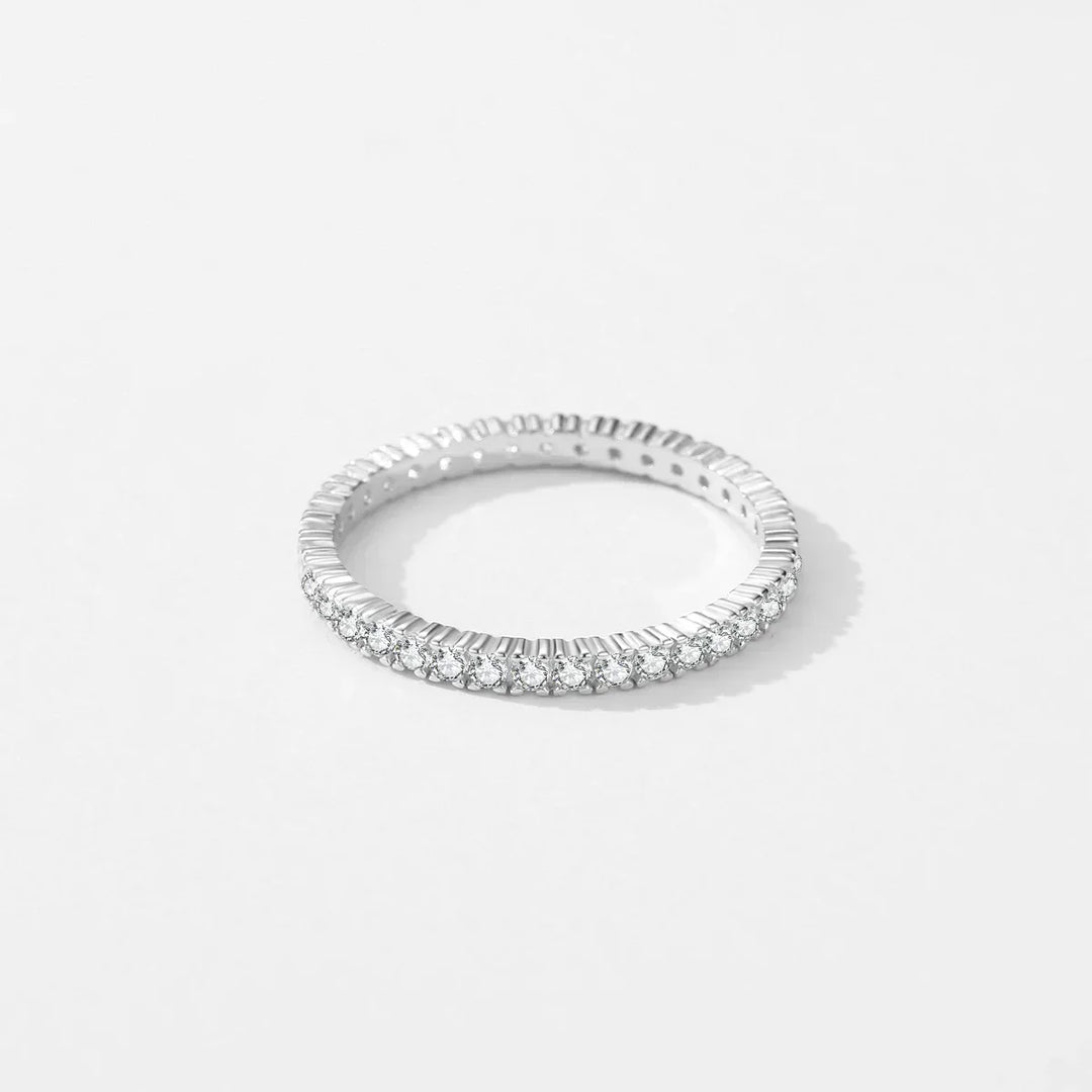 Anello Eternity Minimal Luminoso