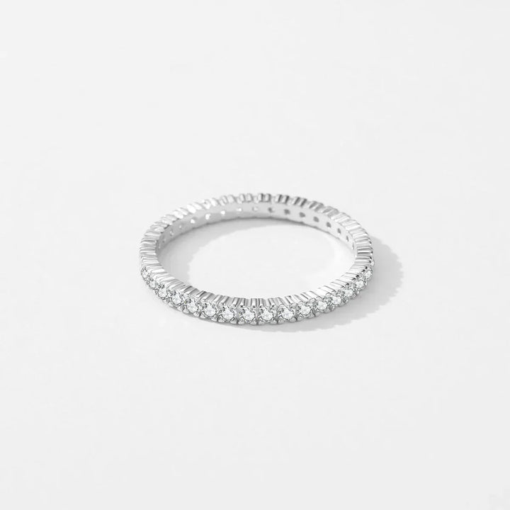 Anello Eternity Minimal Luminoso