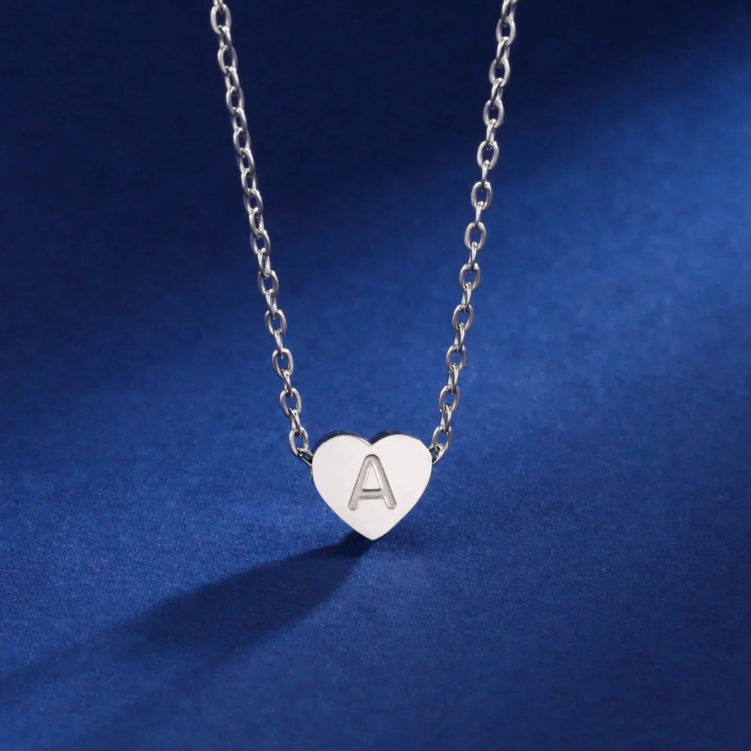 Choker Iniziale a Cuore Senza Tempo