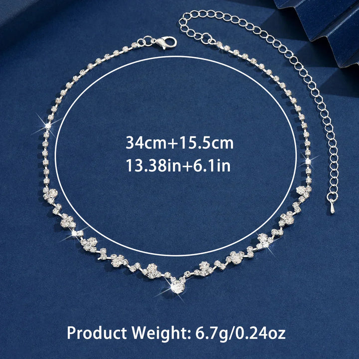 Collana Nuziale Elegante con Diamanti