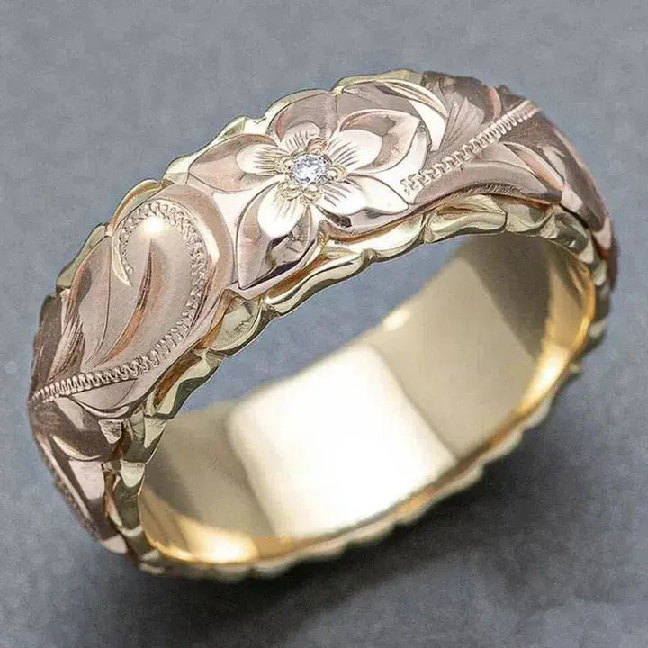Anello Oro “Rosa Antica”